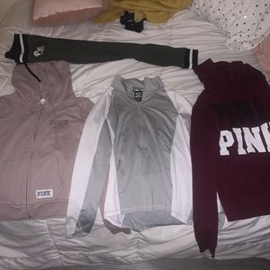 VS PINK Hoodies and Pants